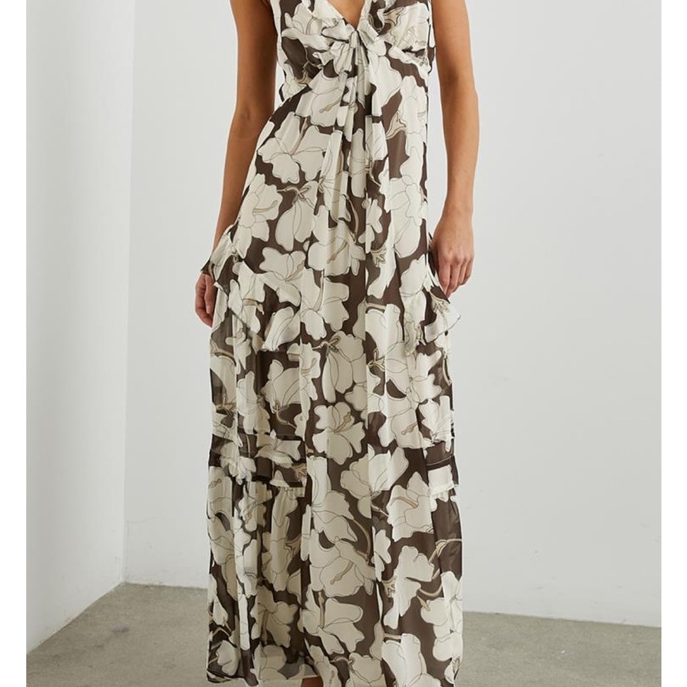 NWT Rails Floral Boa Dress - Picture 2 of 8